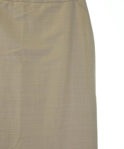 AQUASCUTUM（アクアスキュータム）ひざ丈スカート ベージュ サイズ:10(L位) レディース/2200676839265