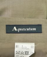 AQUASCUTUM（アクアスキュータム）ひざ丈スカート ベージュ サイズ:10(L位) レディース/2200676839265