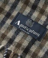 AQUASCUTUM（アクアスキュータム）マフラー 茶 サイズ:- メンズ/2200677155128