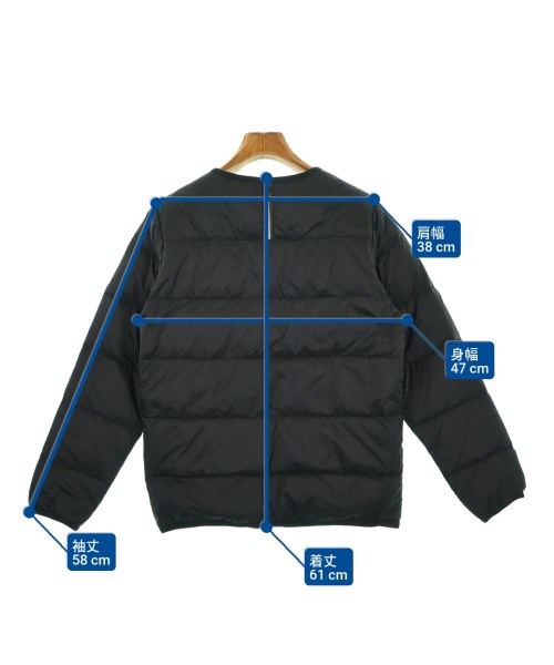 AQUASCUTUM（アクアスキュータム）ダウンジャケット/ダウンベスト 黒 サイズ:6(S位) レディース/2200676533019