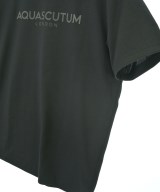 AQUASCUTUM（アクアスキュータム）Tシャツ・カットソー 黒 サイズ:M メンズ/2200680448255