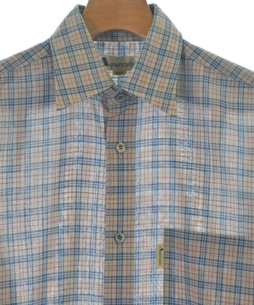 AQUASCUTUM（アクアスキュータム）カジュアルシャツ グレー サイズ:S メンズ/2200694145034