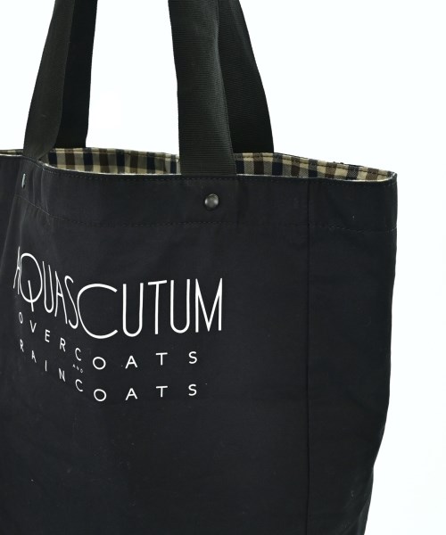 AQUASCUTUM（アクアスキュータム）トートバッグ 黒 サイズ:- メンズ/2200695583156