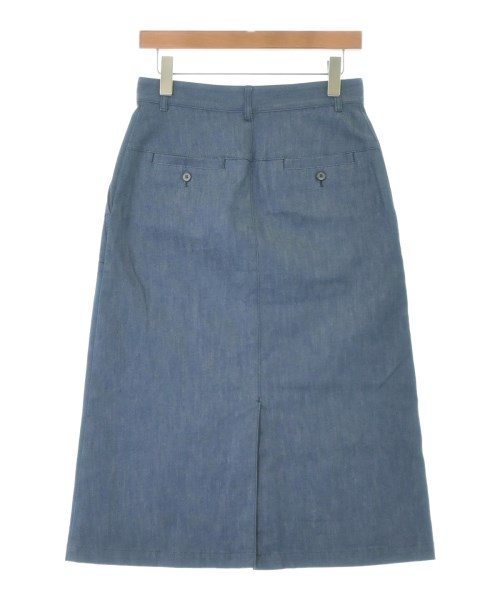 AQUASCUTUM（アクアスキュータム）ロング・マキシ丈スカート 青 サイズ:8(M位) レディース/2200690835052