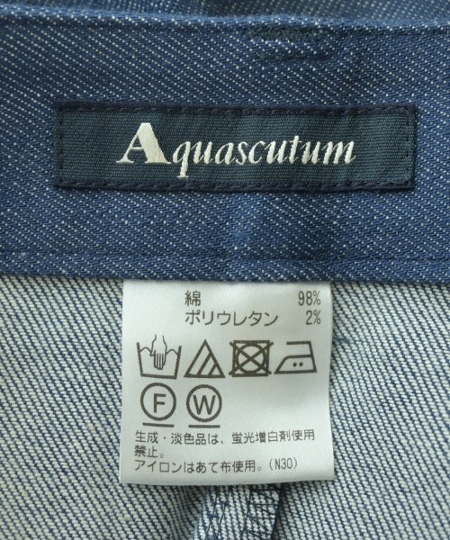 AQUASCUTUM（アクアスキュータム）ロング・マキシ丈スカート 青 サイズ:8(M位) レディース/2200690835052