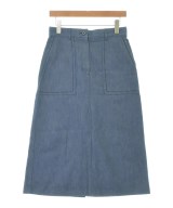 AQUASCUTUM（アクアスキュータム）ロング・マキシ丈スカート 青 サイズ:8(M位) レディース/2200690835052