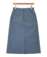 AQUASCUTUM（アクアスキュータム）ロング・マキシ丈スカート 青 サイズ:8(M位) レディース/2200690835052