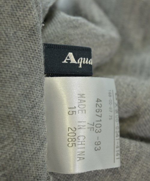 AQUASCUTUM（アクアスキュータム）ニット・セーター グレー サイズ:F レディース/2200693074113