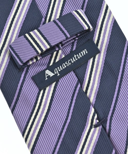 AQUASCUTUM（アクアスキュータム）ネクタイ 紫 サイズ:- メンズ/2200700349043