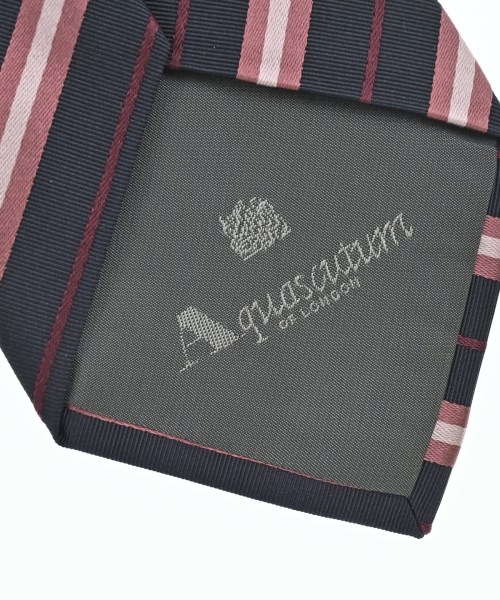 AQUASCUTUM（アクアスキュータム）ネクタイ 紺 サイズ:- メンズ/2200700349050