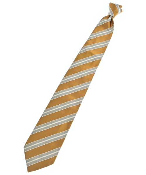 AQUASCUTUM(アクアスキュータム)ネクタイ 黄 サイズ:-/2200700349074