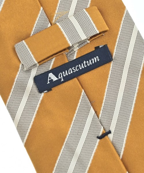 AQUASCUTUM（アクアスキュータム）ネクタイ 黄 サイズ:- メンズ/2200700349074