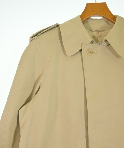 AQUASCUTUM（アクアスキュータム）ステンカラーコート ベージュ サイズ:5(XXL位) メンズ/2200701235017