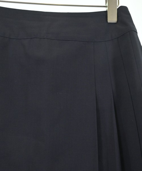AQUASCUTUM（アクアスキュータム）ひざ丈スカート 紺 サイズ:8(M位) レディース/2200631864011