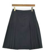 AQUASCUTUM（アクアスキュータム）ひざ丈スカート 紺 サイズ:8(M位) レディース/2200631864011