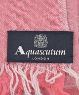 AQUASCUTUM（アクアスキュータム）マフラー 紫 サイズ:- レディース/2200649965076