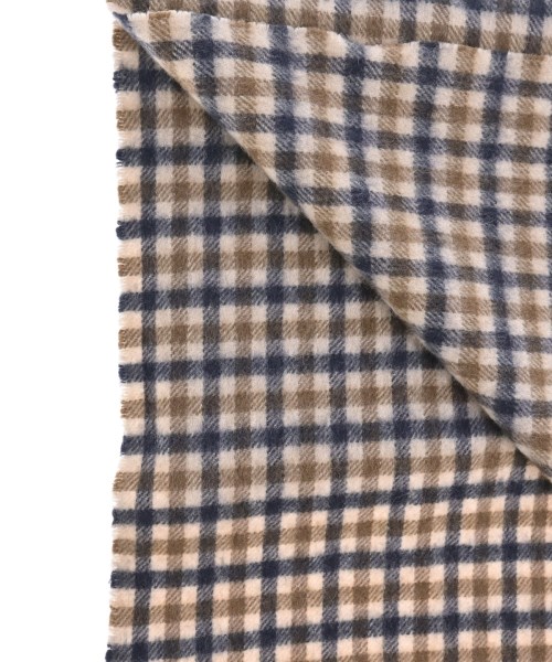 AQUASCUTUM（アクアスキュータム）マフラー ベージュ サイズ:- メンズ/2200655357056