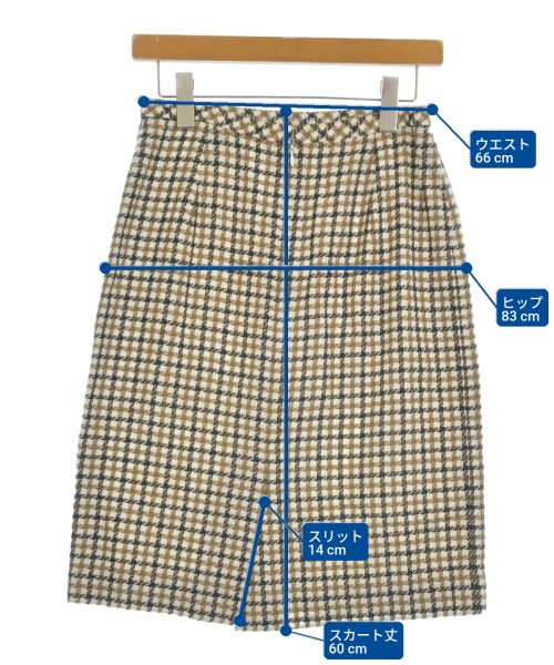 AQUASCUTUM（アクアスキュータム）ロング・マキシ丈スカート ベージュ サイズ:3S レディース/2200652209013