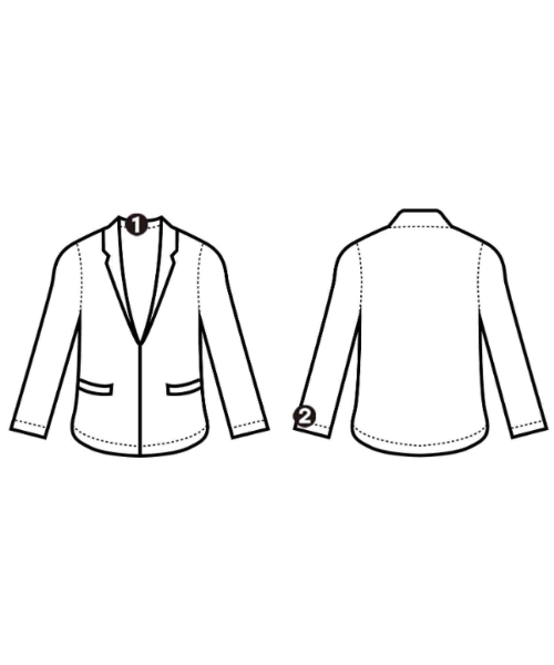 AQUASCUTUM（アクアスキュータム）テーラードジャケット グレー サイズ:7(S位) レディース/2200655601029