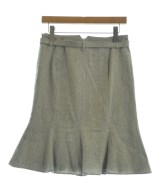 AQUASCUTUM（アクアスキュータム）ひざ丈スカート グレー サイズ:7(S位) レディース/2200655601036