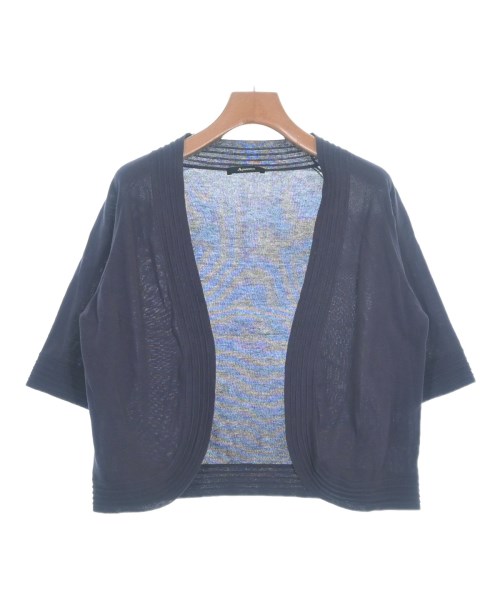 AQUASCUTUM(アクアスキュータム)カーディガン 紺 サイズ:9(M位)/2200656584109