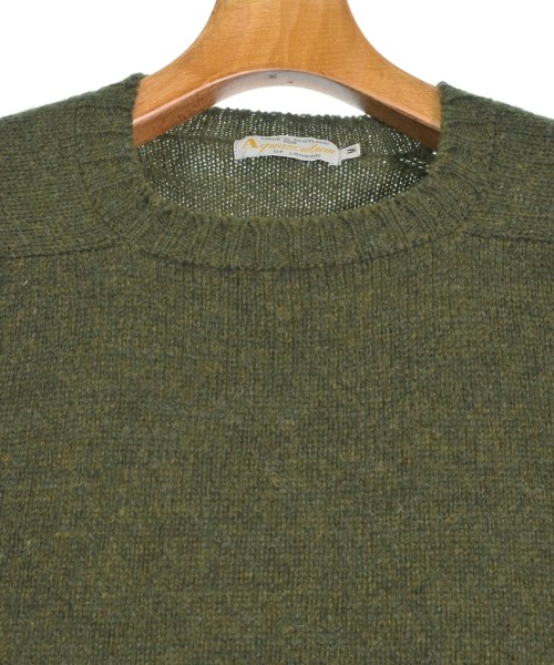 AQUASCUTUM（アクアスキュータム）ニット・セーター カーキ サイズ:M メンズ/2200655818069