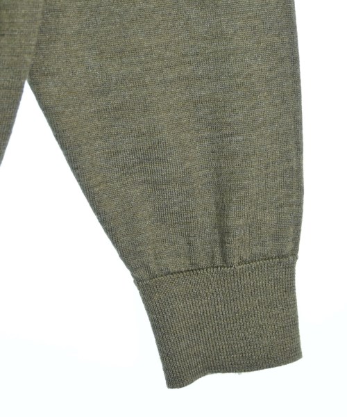 AQUASCUTUM（アクアスキュータム）ニット・セーター カーキ サイズ:M メンズ/2200657892036