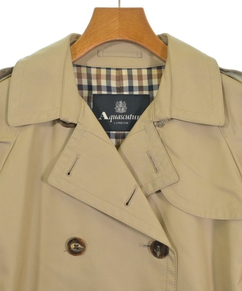 AQUASCUTUM（アクアスキュータム）トレンチコート ベージュ サイズ:8(M位) レディース/2200712101042