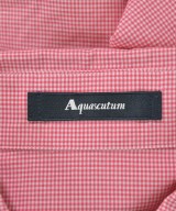 AQUASCUTUM（アクアスキュータム）カジュアルシャツ 赤 サイズ:8(L位) レディース/2200712593045