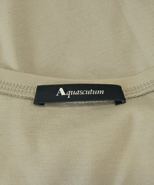 AQUASCUTUM（アクアスキュータム）Tシャツ・カットソー ベージュ サイズ:-(M位) レディース/2200711474055
