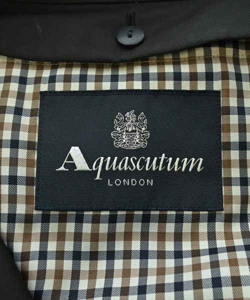 AQUASCUTUM（アクアスキュータム）トレンチコート 黒 サイズ:6(M位) レディース/2200711336025