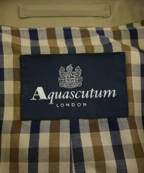 AQUASCUTUM（アクアスキュータム）ステンカラーコート ベージュ サイズ:34(XS位) レディース/2200712218115