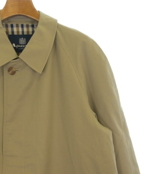 AQUASCUTUM（アクアスキュータム）ステンカラーコート ベージュ サイズ:34(XS位) レディース/2200712218115