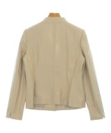 AQUASCUTUM（アクアスキュータム）ノーカラージャケット ベージュ サイズ:8(S位) レディース/2200712480154