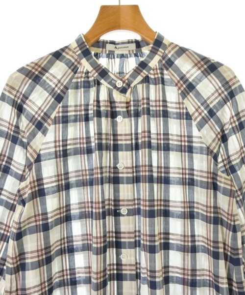AQUASCUTUM（アクアスキュータム）シャツワンピース ベージュ サイズ:F レディース/2200717199181