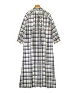 AQUASCUTUM（アクアスキュータム）シャツワンピース ベージュ サイズ:F レディース/2200717199181