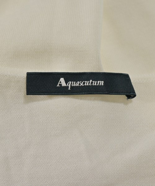 AQUASCUTUM（アクアスキュータム）ニット・セーター 白 サイズ:10(M位) レディース/2200714354194