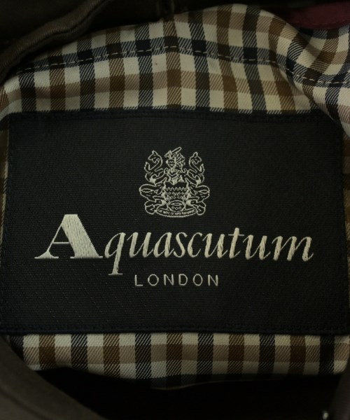 AQUASCUTUM（アクアスキュータム）トレンチコート 茶 サイズ:6(XS位) レディース/2200719324017