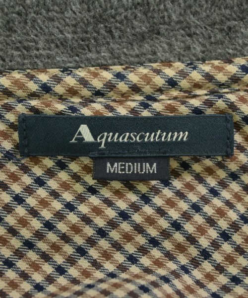 AQUASCUTUM（アクアスキュータム）スウェット 紺 サイズ:M メンズ/2200715214053