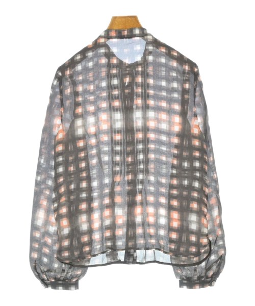 AQUASCUTUM（アクアスキュータム）ブラウス 茶 サイズ:-(M位) レディース/2200715629055