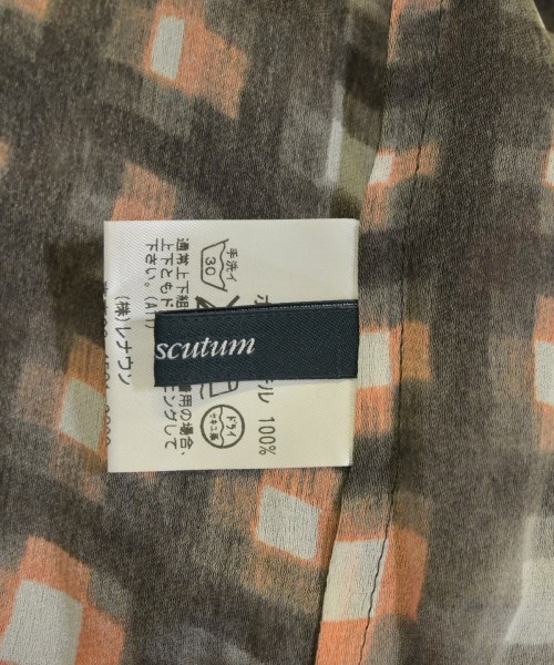 AQUASCUTUM（アクアスキュータム）ブラウス 茶 サイズ:-(M位) レディース/2200715629055