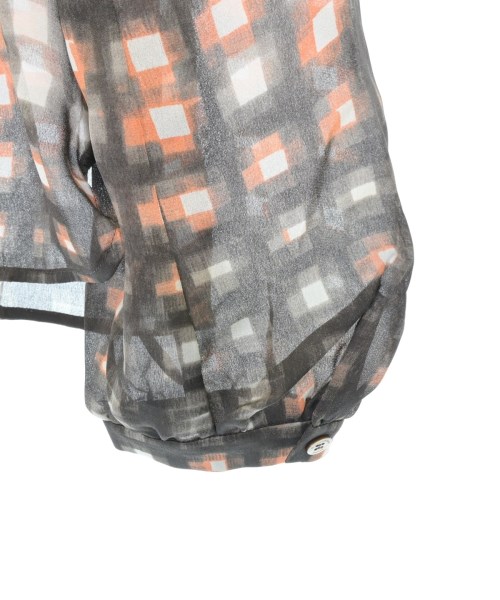 AQUASCUTUM（アクアスキュータム）ブラウス 茶 サイズ:-(M位) レディース/2200715629055