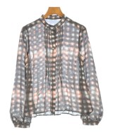 AQUASCUTUM（アクアスキュータム）ブラウス 茶 サイズ:-(M位) レディース/2200715629055