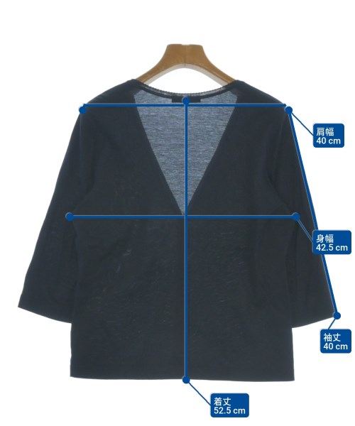 AQUASCUTUM（アクアスキュータム）カーディガン 紺 サイズ:-(M位) レディース/2200634986048