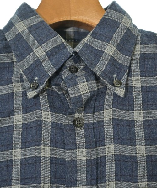 AQUASCUTUM（アクアスキュータム）カジュアルシャツ 紺 サイズ:M メンズ/2200645983043