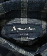 AQUASCUTUM（アクアスキュータム）カジュアルシャツ 紺 サイズ:M メンズ/2200645983043