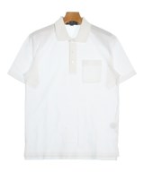 AQUASCUTUM（アクアスキュータム）ポロシャツ 白 サイズ:M メンズ/2200639795027