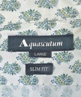 AQUASCUTUM（アクアスキュータム）カジュアルシャツ 白 サイズ:L メンズ/2200654114087
