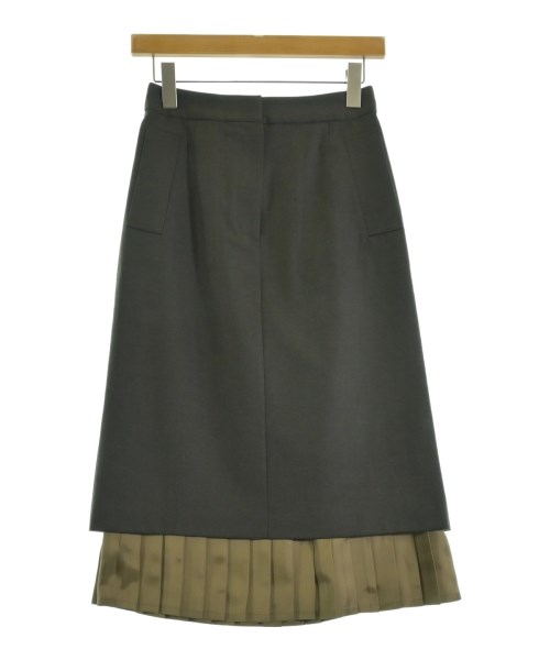 AQUASCUTUM(アクアスキュータム)ロング・マキシ丈スカート 緑 サイズ:S/2200698325142