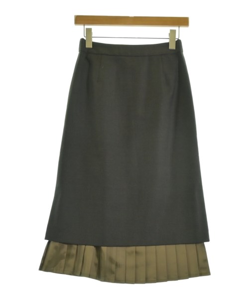 AQUASCUTUM（アクアスキュータム）ロング・マキシ丈スカート 緑 サイズ:S レディース/2200698325142